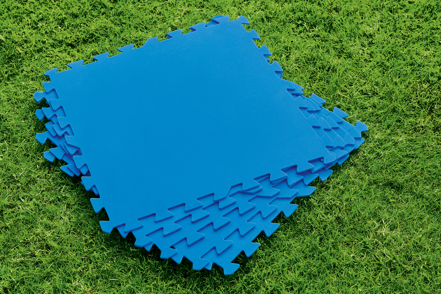 Pool-Bodenschutzfliesen Set 9 Stück,a50 x 50 cm, blau 58220_24