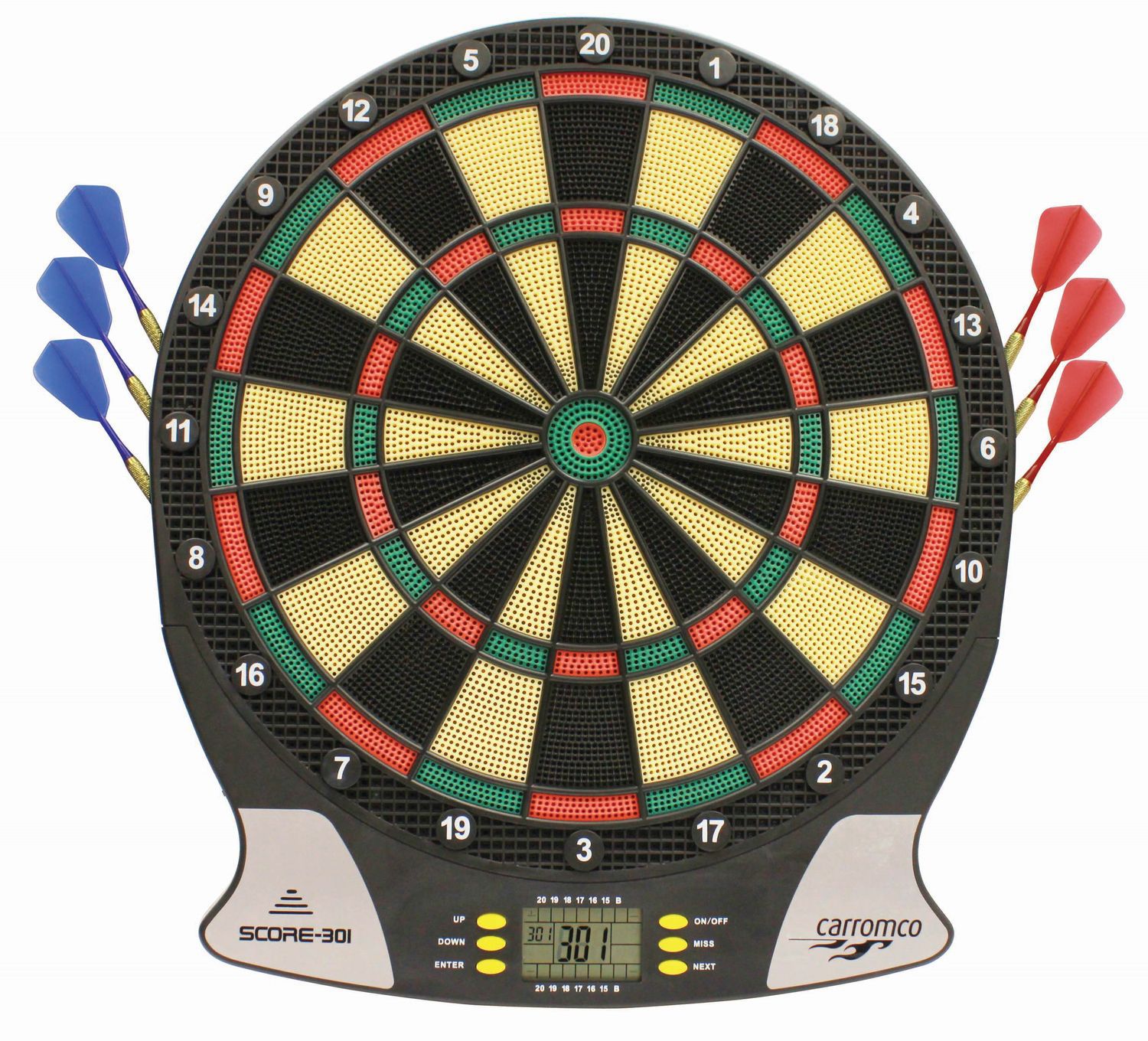 Elektronisches Dartboard SCORE-301, 4-Loch Abstand CC-92016