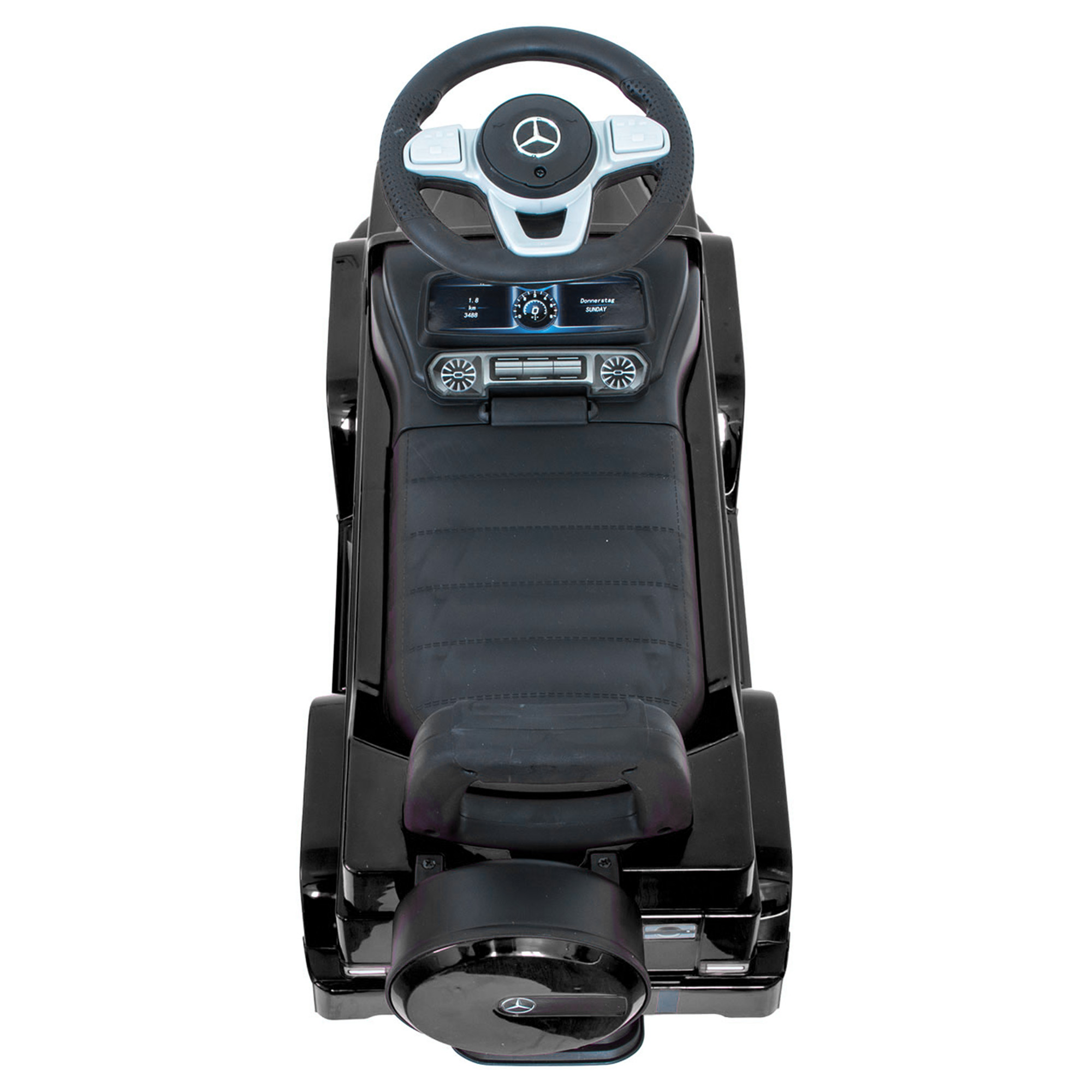 Rutscherauto Mercedes G350d in schwarz, Babyrutscher PT005_S Rutscherauto Mercedes G350d in schwarz, Babyrutscher PT005_S