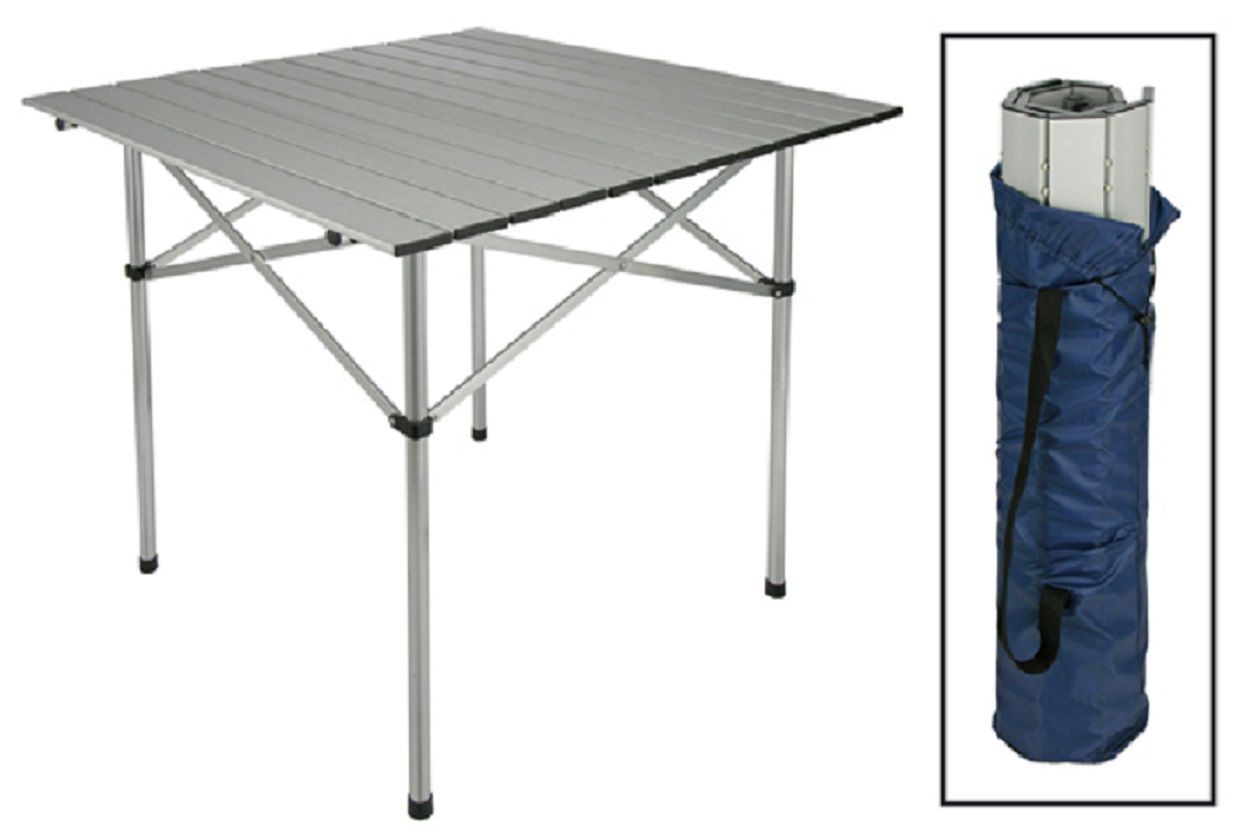 Campingtisch mit Rollplatte, Klapptisch mit Tasche HH-60291 Campingtisch mit Rollplatte, Klapptisch mit Tasche HH-60291