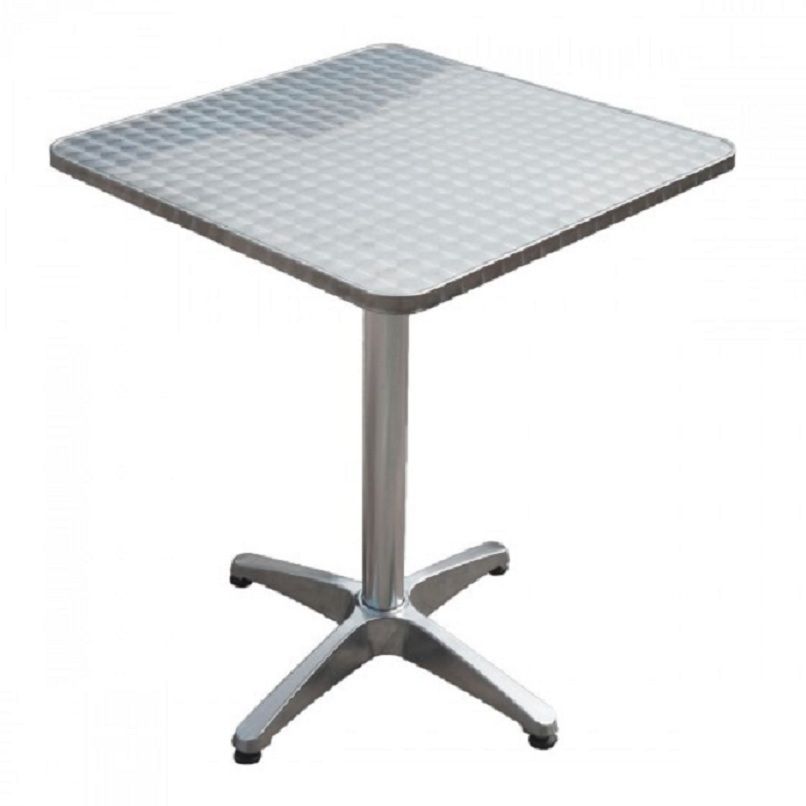 Klapptisch, Edelstahl-Platte, klappbar Bistro-Tisch HI-950364 Klapptisch, Edelstahl-Platte, klappbar Bistro-Tisch HI-950364