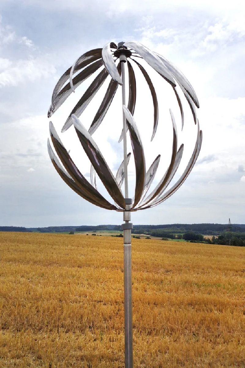 Edelstahl Windspiel Aurora Dancer, 160 cm inkl. Stab OW2762 Edelstahl Windspiel Aurora Dancer, 160 cm inkl. Stab OW2762