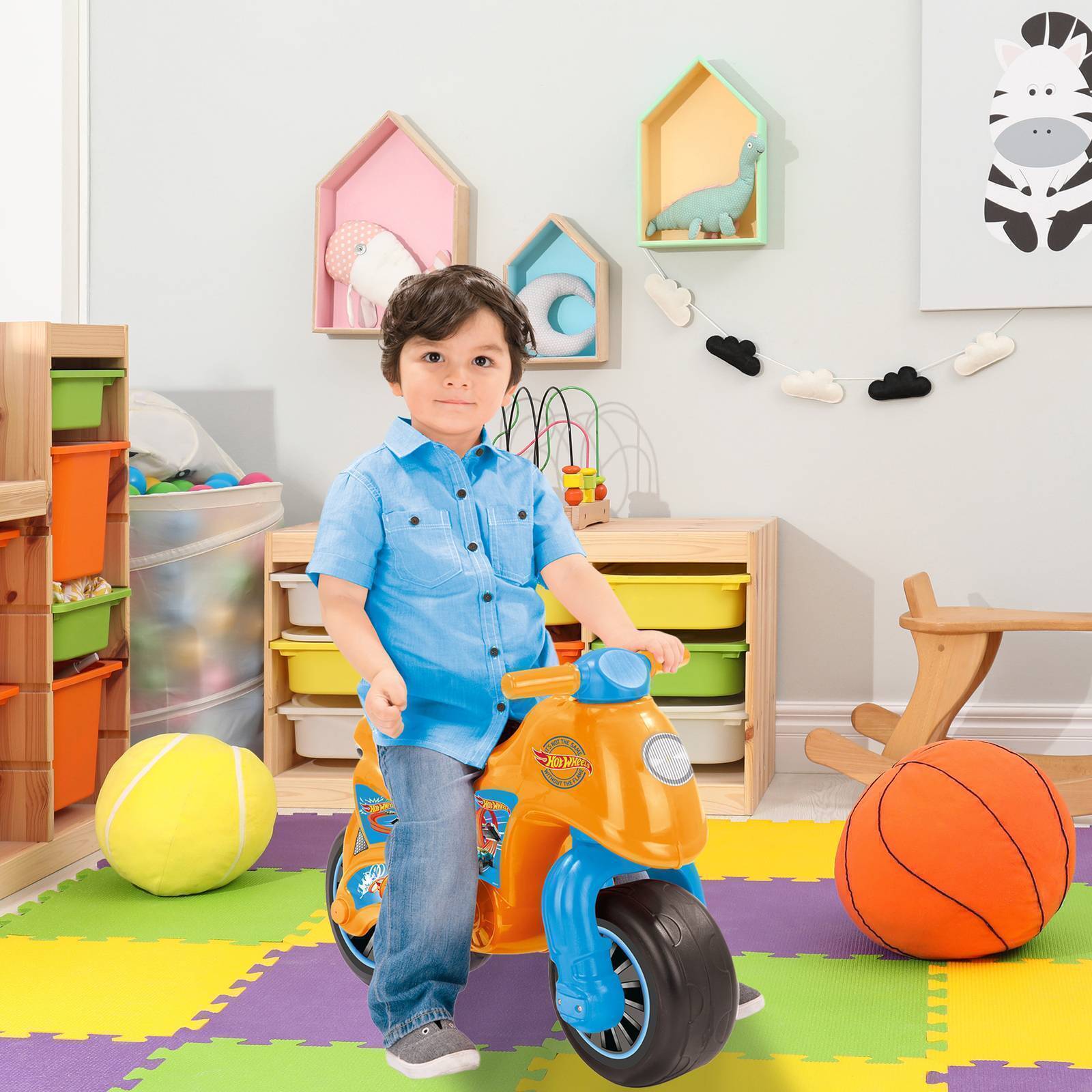 Laufrad ab 2 Jahre, Lauflernrad “Hot Wheels Motorrad” DL-2315 Laufrad ab 2 Jahre, Lauflernrad “Hot Wheels Motorrad” DL-2315