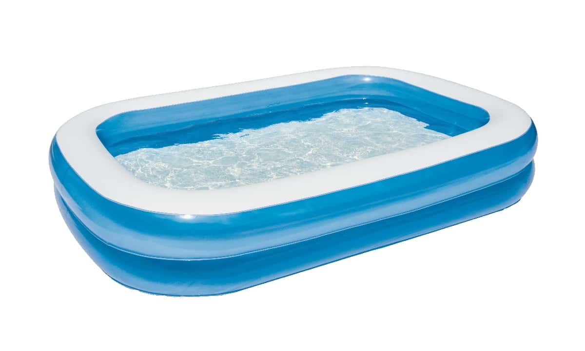 Bestway Family Pool Blue Planschbecken Kinder 262 x 175 x 51 cm 54006_21 Bestway Family Pool Blue Planschbecken Kinder 262 x 175 x 51 cm 54006_21