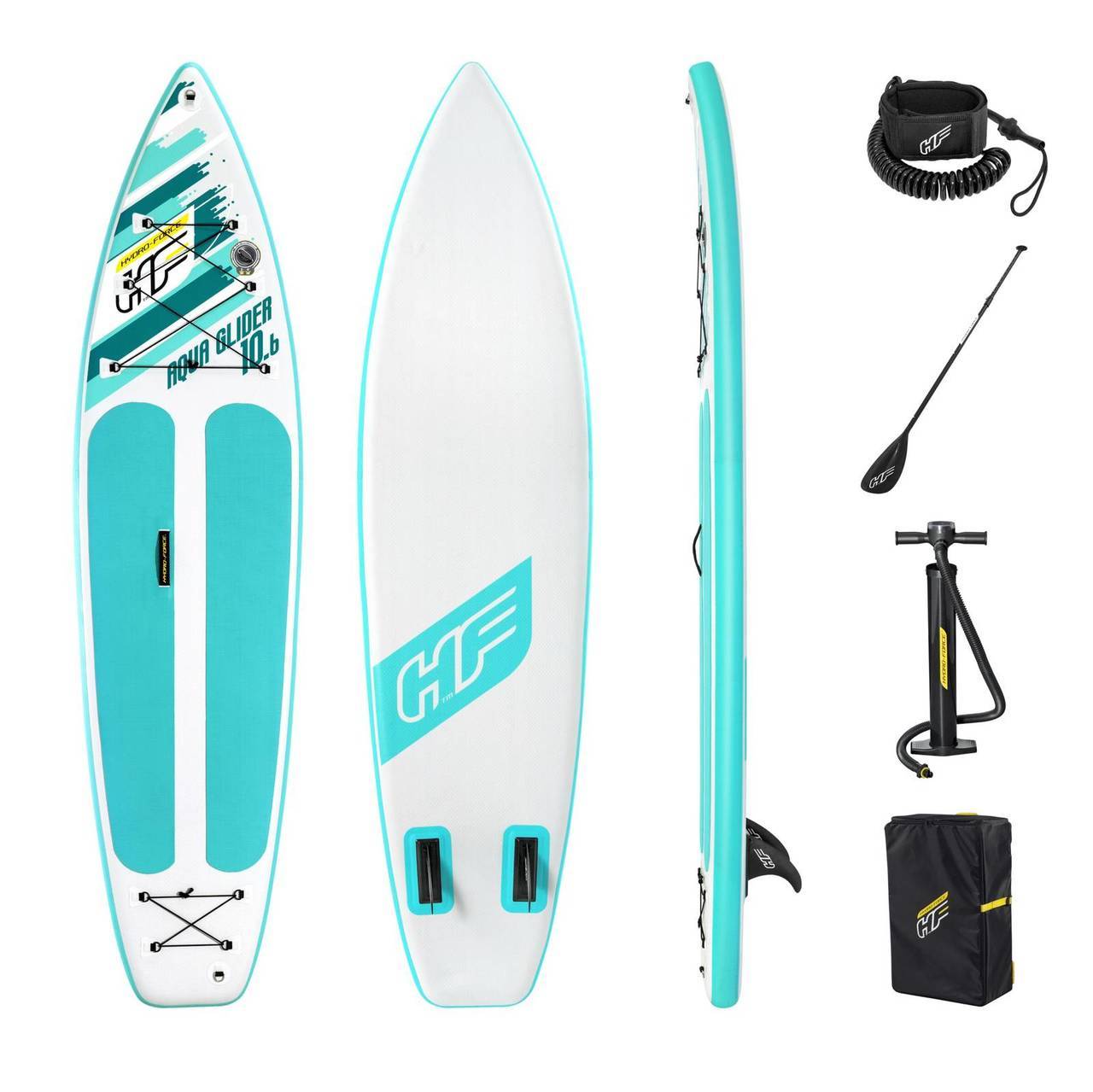 Hydro-Force SUP Touring Board-Set, Aqua Glider, 322 x 79 x 12 cm 65347_22