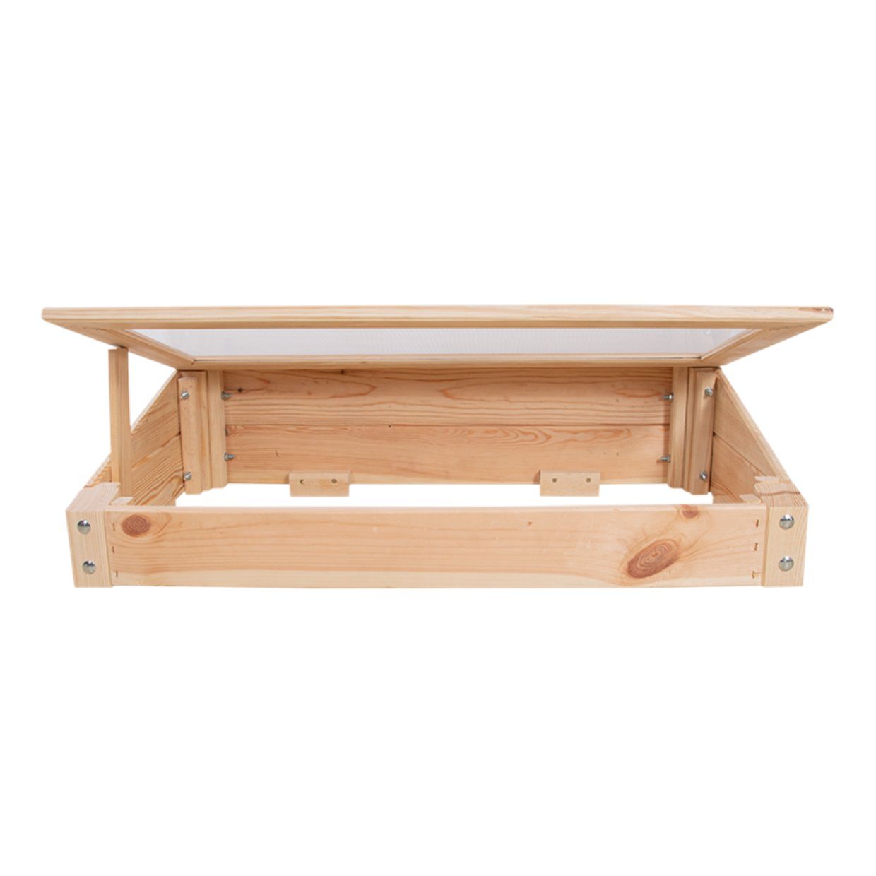 Frühbeetaufsatz für Hochbeet, 78 x 42 cm, Anzucht, Treibhaus ES-NG98 Frühbeetaufsatz für Hochbeet, 78 x 42 cm, Anzucht, Treibhaus ES-NG98