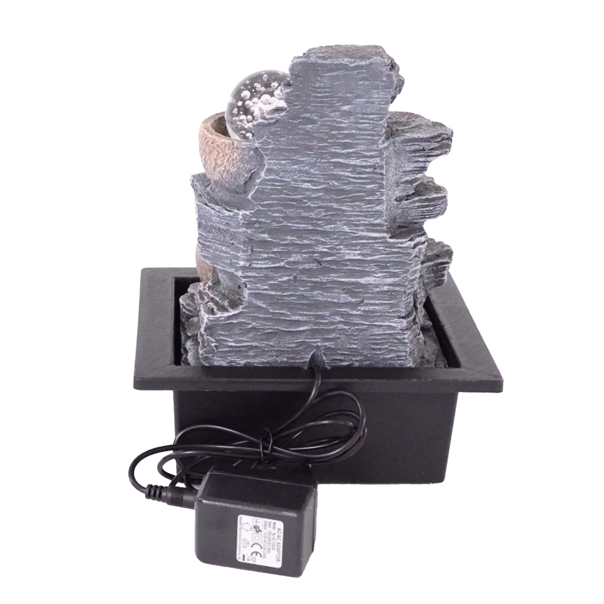 Zimmerbrunnen mit LED-Beleuchtung, Dekobrunnen “Felswand” für die Wohnung NA190 Zimmerbrunnen mit LED-Beleuchtung, Dekobrunnen “Felswand” für die Wohnung NA190