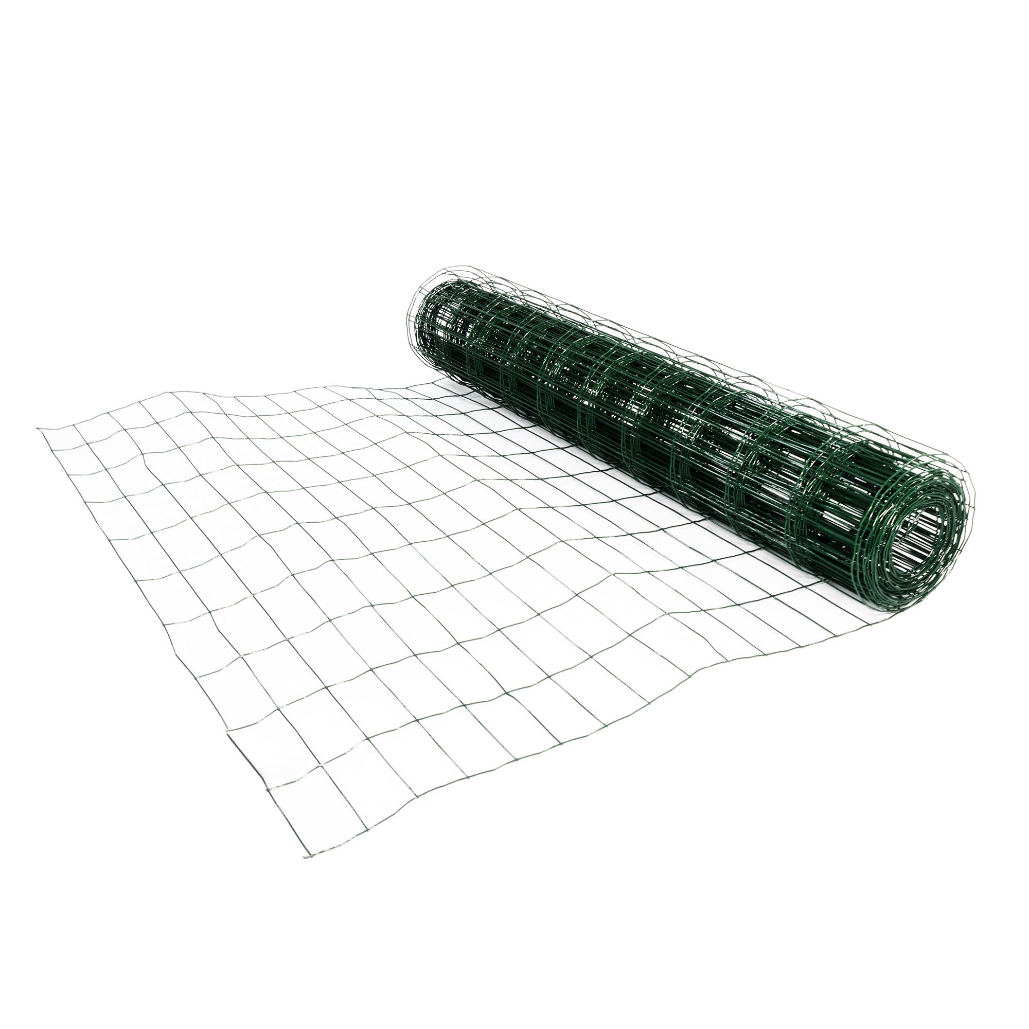 Gartenzaun 100 cm hoch, Zaun mit PVC ummantelt, Drahtzaun grün NA228_10 Gartenzaun 100 cm hoch, Zaun mit PVC ummantelt, Drahtzaun grün NA228_10