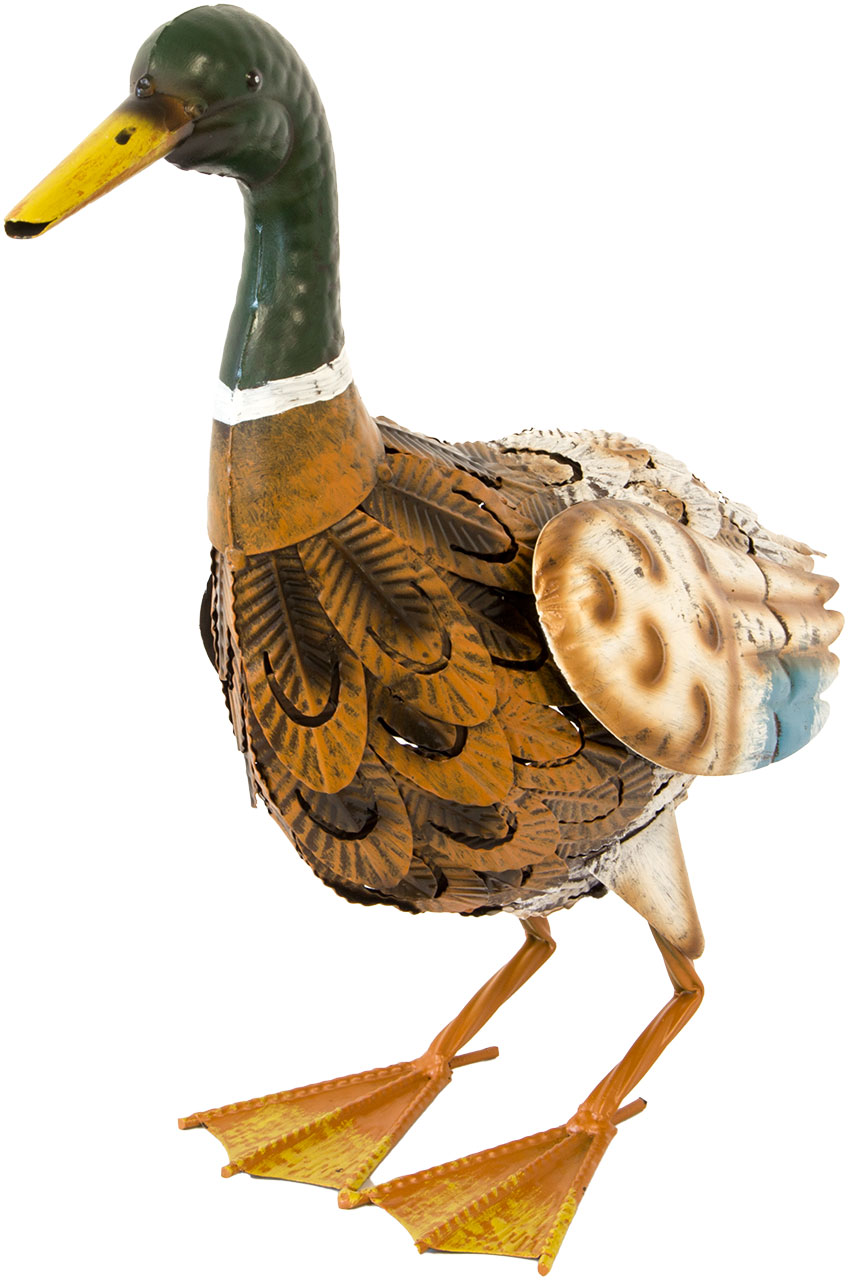 Dekofigur Ente, 45 cm hoch, Metallfigur, Gartenvogel, Gartendeko NA104 Dekofigur Ente, 45 cm hoch, Metallfigur, Gartenvogel, Gartendeko NA104