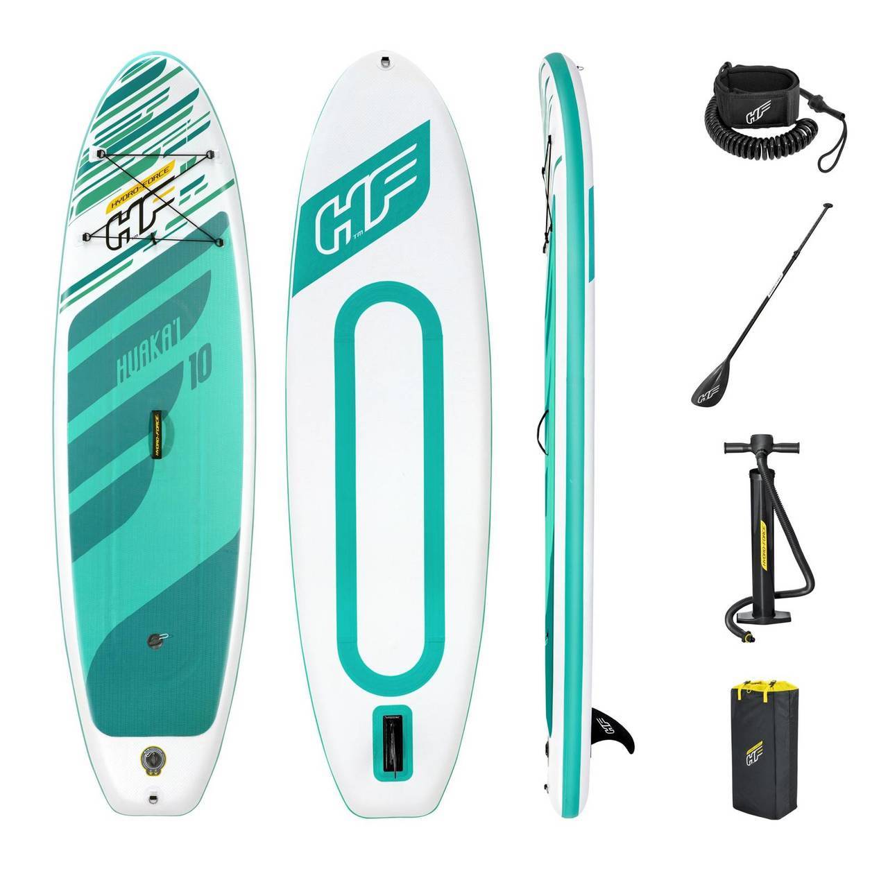 Hydro-Force SUP Double Chamber Allround Board-Set HuaKai mit Paddel 65346_22 Hydro-Force SUP Double Chamber Allround Board-Set HuaKai mit Paddel 65346_22