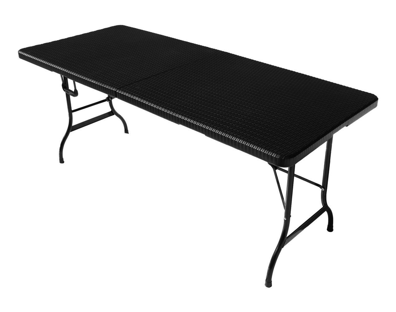 Sitzgarnitur, Rattan-Optik, 1 Tisch + 2 Bänke Bierzeltgarnitur TB001_SET Sitzgarnitur, Rattan-Optik, 1 Tisch + 2 Bänke Bierzeltgarnitur TB001_SET