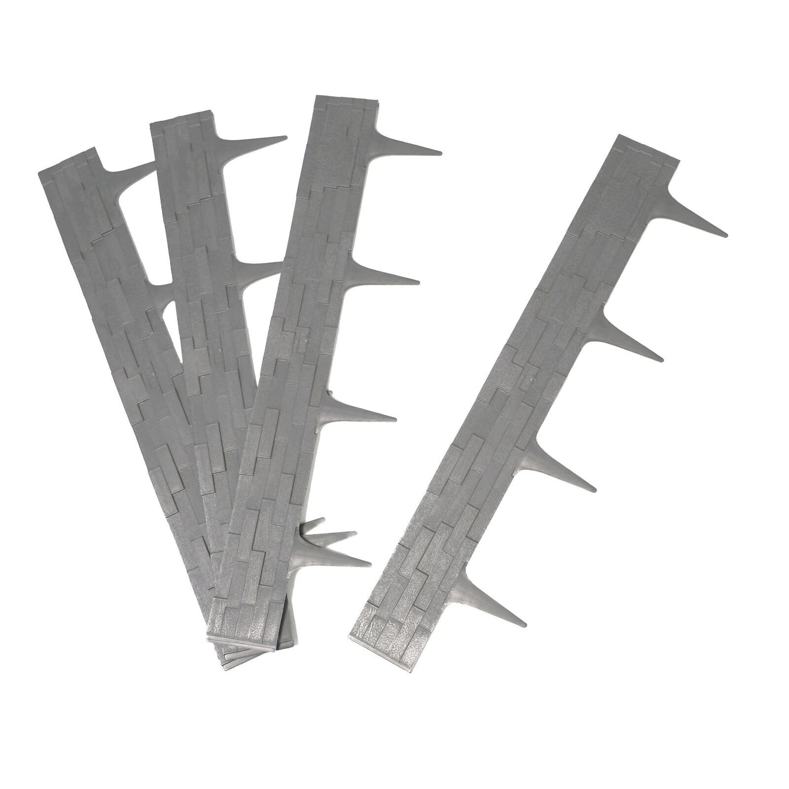 Beeteinfassung in Stein-Optik, hellgrau, flexible Rasenkante, Palisade GP-11015 Beeteinfassung in Stein-Optik, hellgrau, flexible Rasenkante, Palisade GP-11015