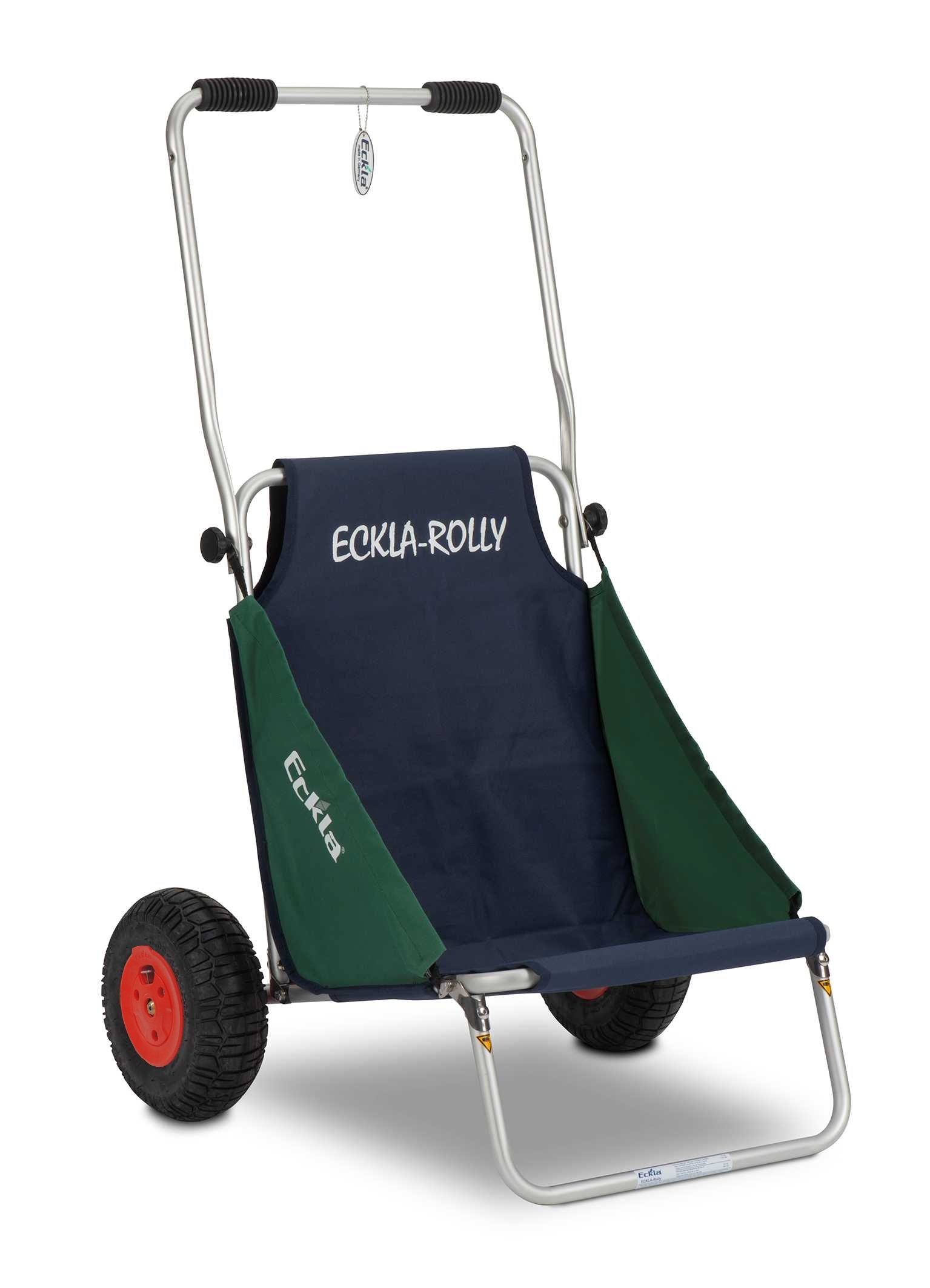 Eckla Beach Rolly in Blau/Grün Luftbereift, ohne Sonnendach 77720