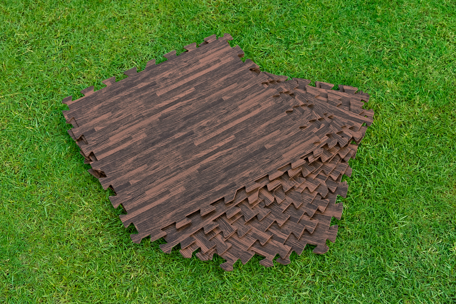 Pool-Bodenschutzfliesen Set 9 Stück á 50 x 50 cm, Palisander (Holz-Optik) 58712_24 Pool-Bodenschutzfliesen Set 9 Stück á 50 x 50 cm, Palisander (Holz-Optik) 58712_24