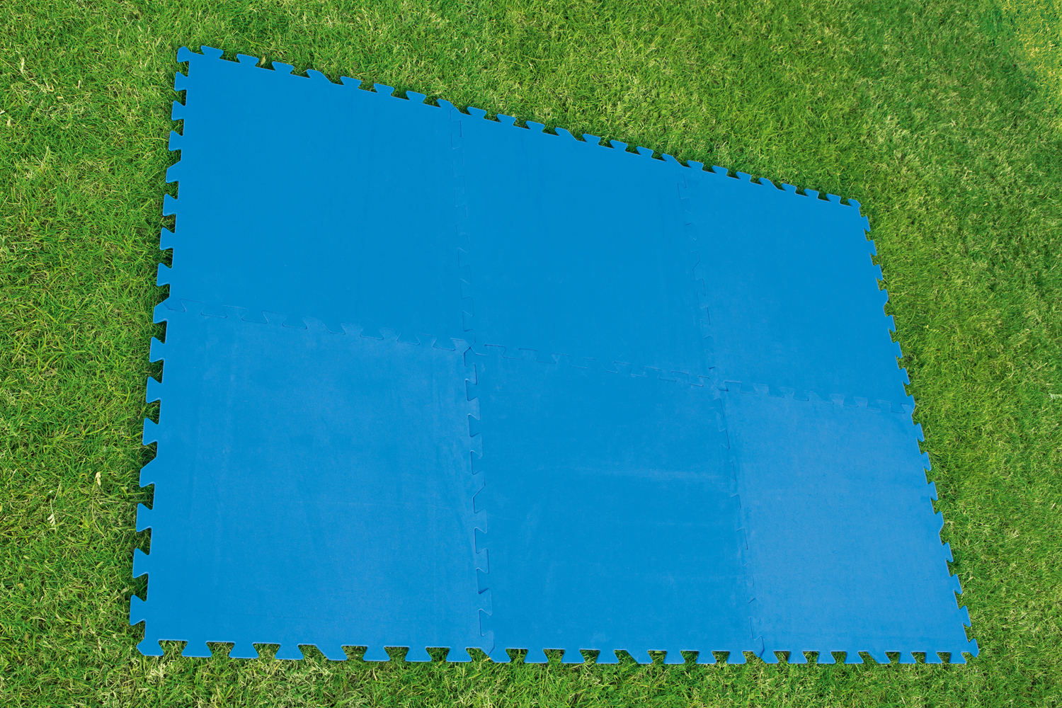 Pool-Bodenschutzfliesen Set 9 Stück,a50 x 50 cm, blau 58220_24 Pool-Bodenschutzfliesen Set 9 Stück,a50 x 50 cm, blau 58220_24