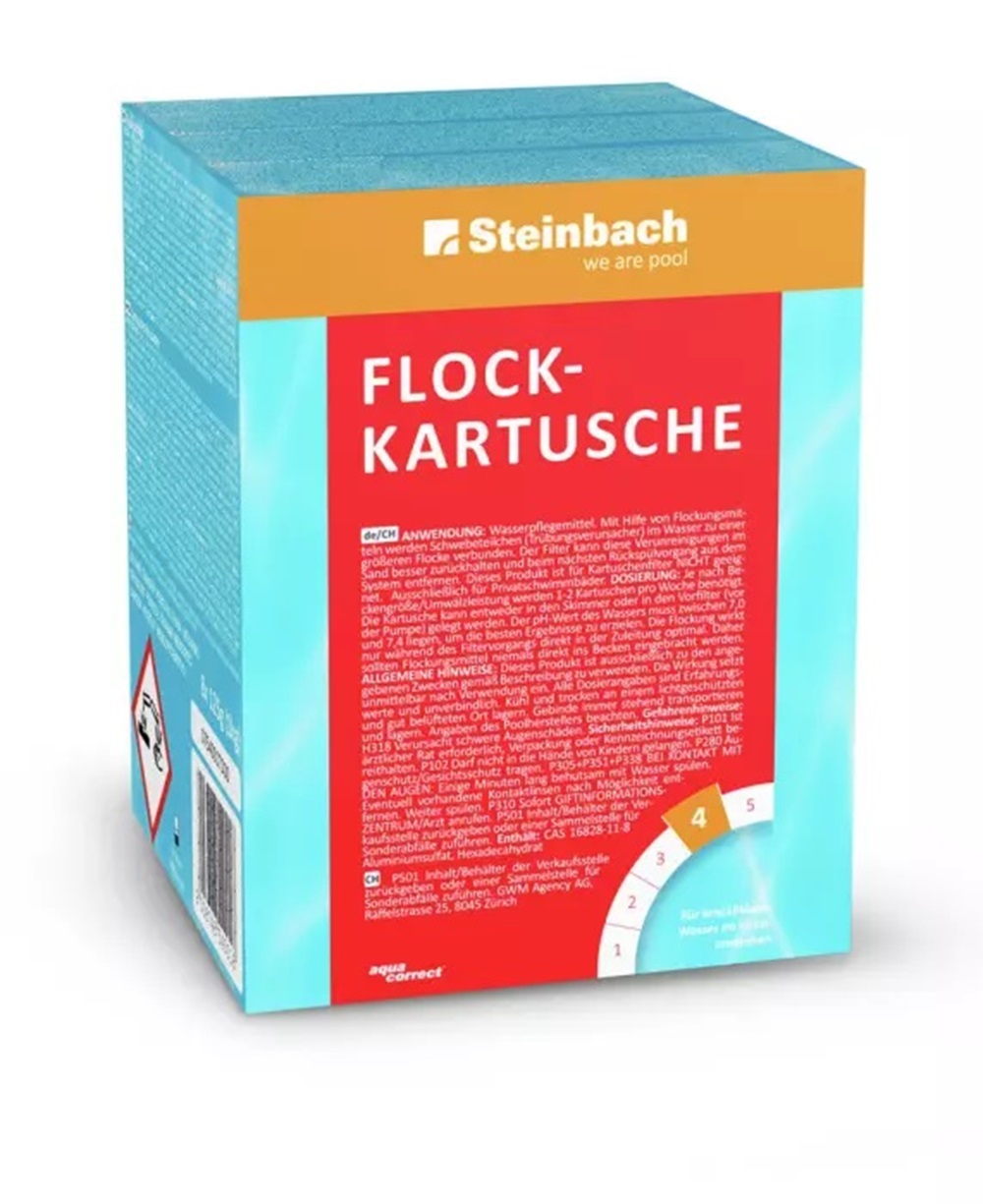 Steinbach Flockkartusche 1kg, Flockungsmittel Pool, Wasserpflege IN-0754001TDC8 Steinbach Flockkartusche 1kg, Flockungsmittel Pool, Wasserpflege IN-0754001TDC8