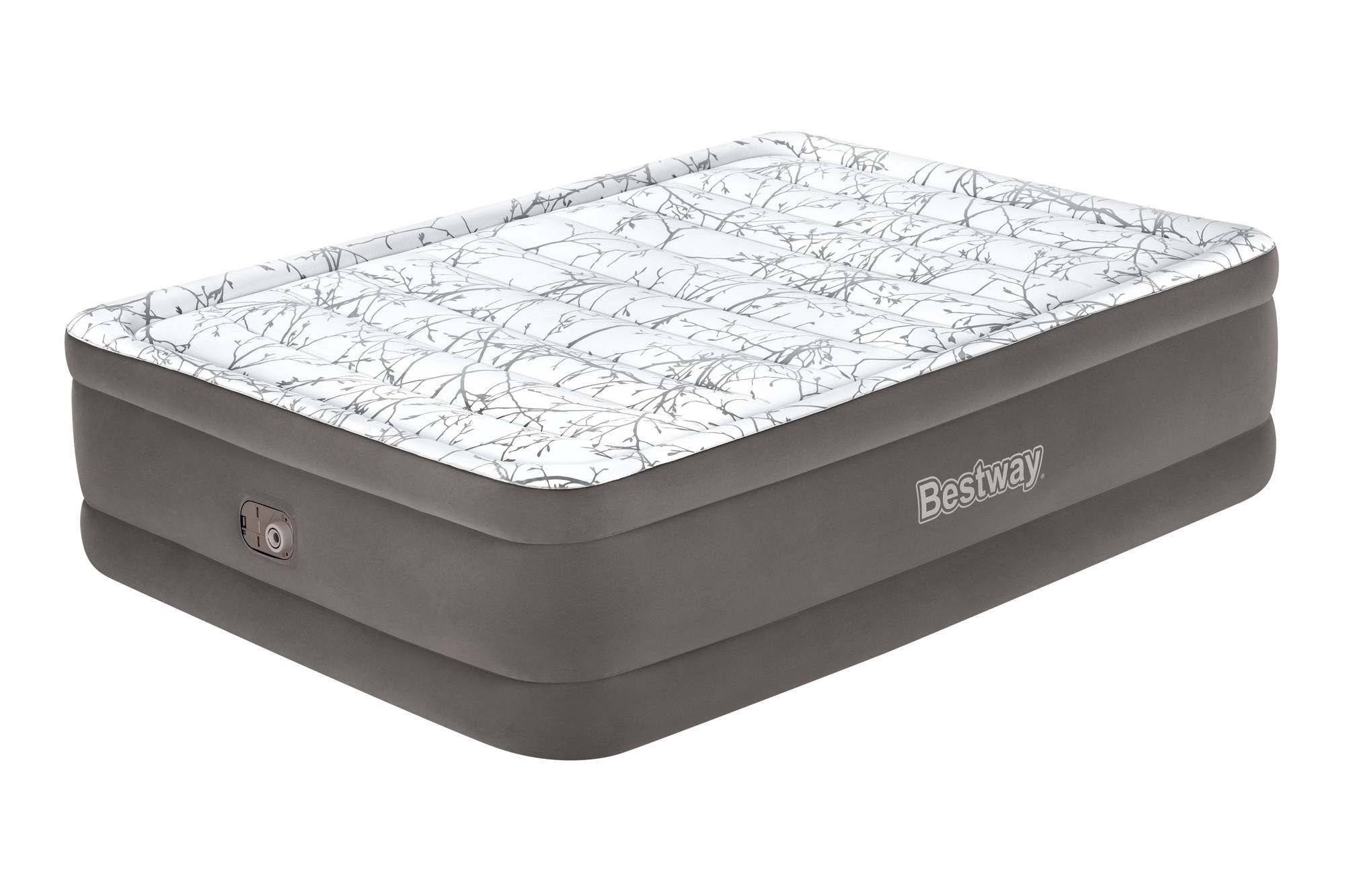 Doppelluftbett Fashion Flock 203 x 152 x 56 cm mit Elektropumpe 6713E_24