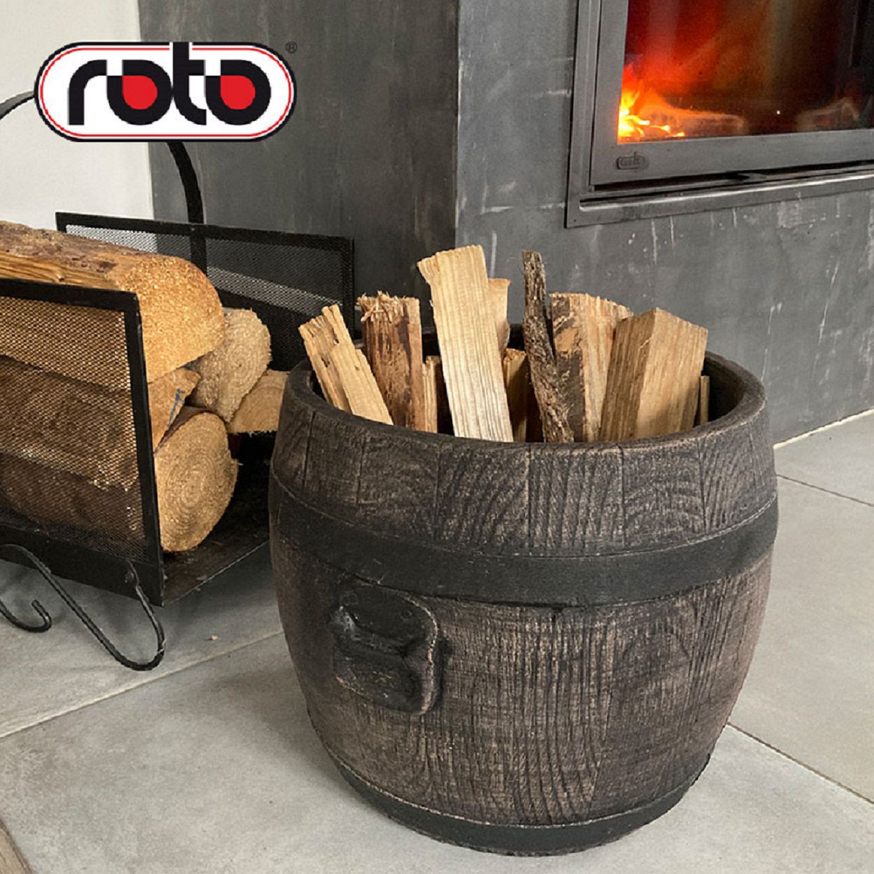 Pflanzkübel BOLERO, Fass, Kunststoff RT-6167 Pflanzkübel BOLERO, Fass, Kunststoff RT-6167