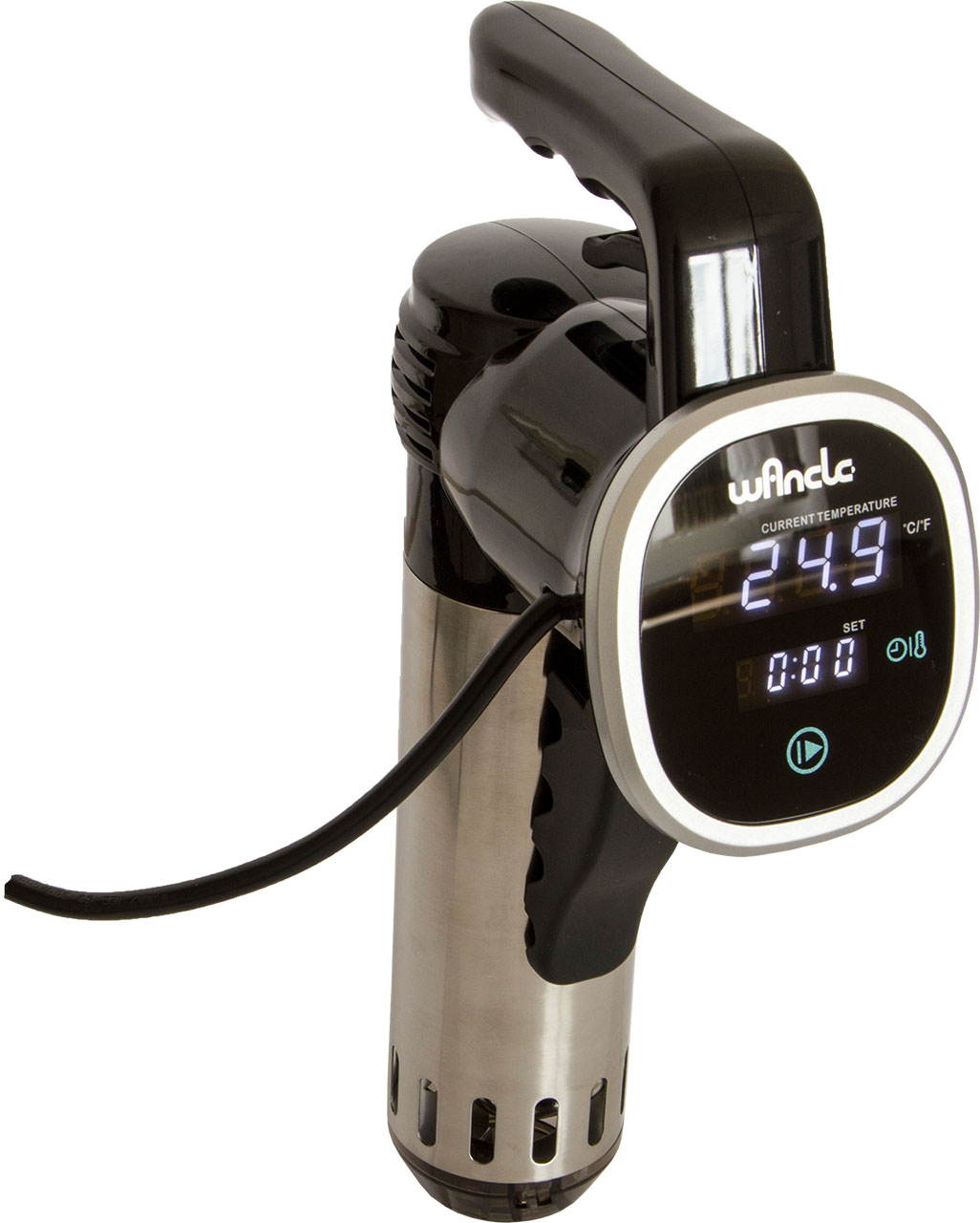Wancle Sous Vide Garer Stick, 850W, Touchscreen, Display, Temperaturbereich 25 bis 99 Grad P00252 Wancle Sous Vide Garer Stick, 850W, Touchscreen, Display, Temperaturbereich 25 bis 99 Grad P00252