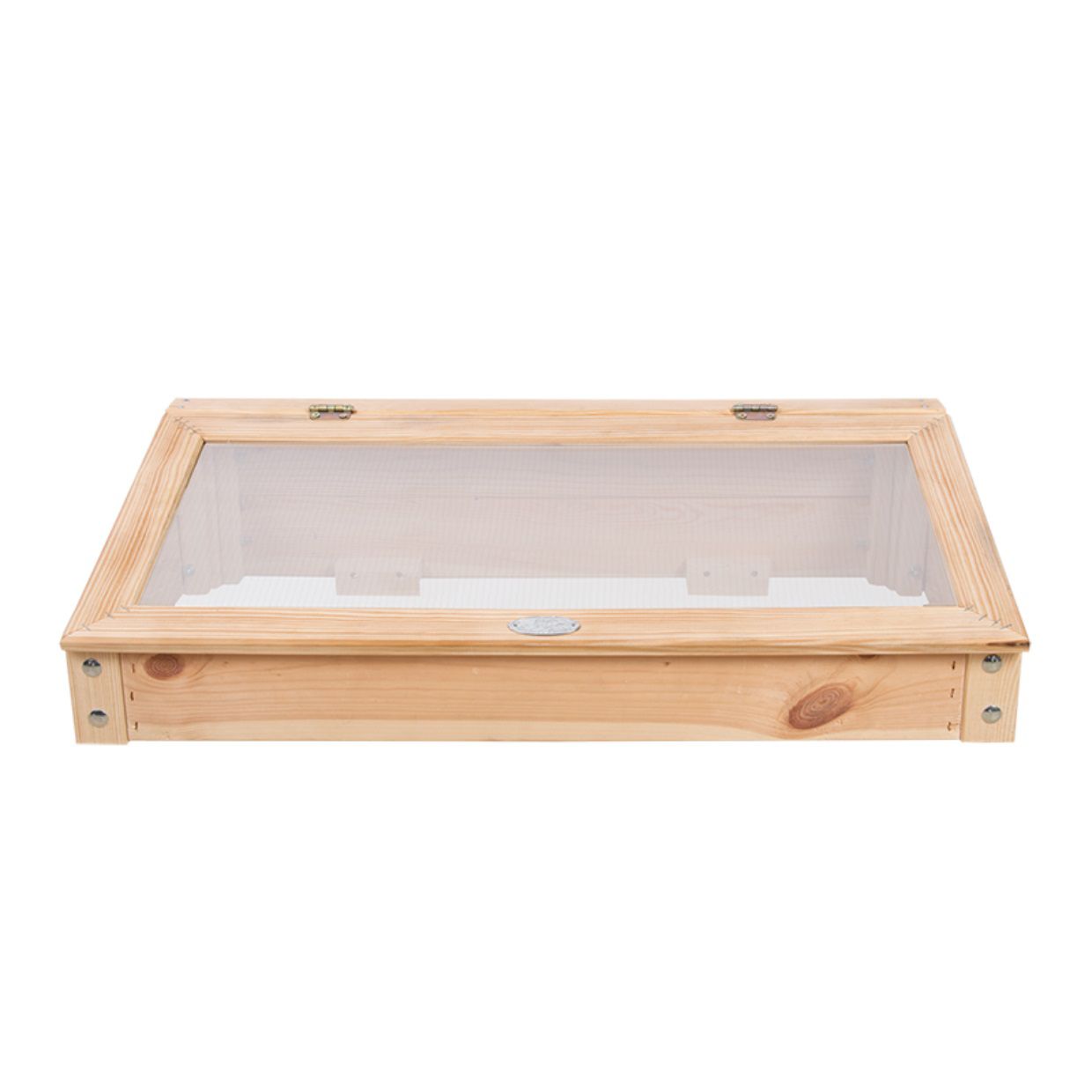 Frühbeetaufsatz für Hochbeet, 78 x 42 cm, Anzucht, Treibhaus ES-NG98 Frühbeetaufsatz für Hochbeet, 78 x 42 cm, Anzucht, Treibhaus ES-NG98