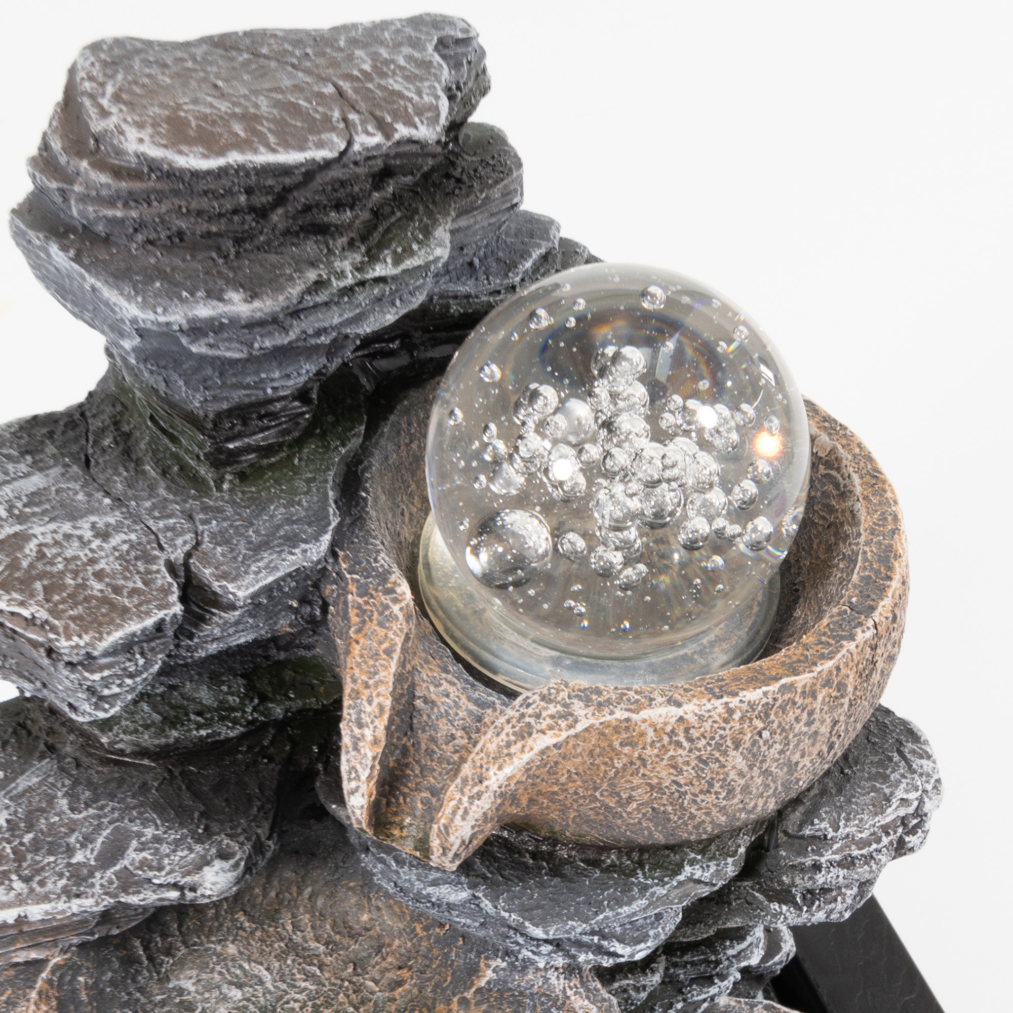 Zimmerbrunnen mit LED-Beleuchtung, Dekobrunnen “Felswand” für die Wohnung NA190 Zimmerbrunnen mit LED-Beleuchtung, Dekobrunnen “Felswand” für die Wohnung NA190