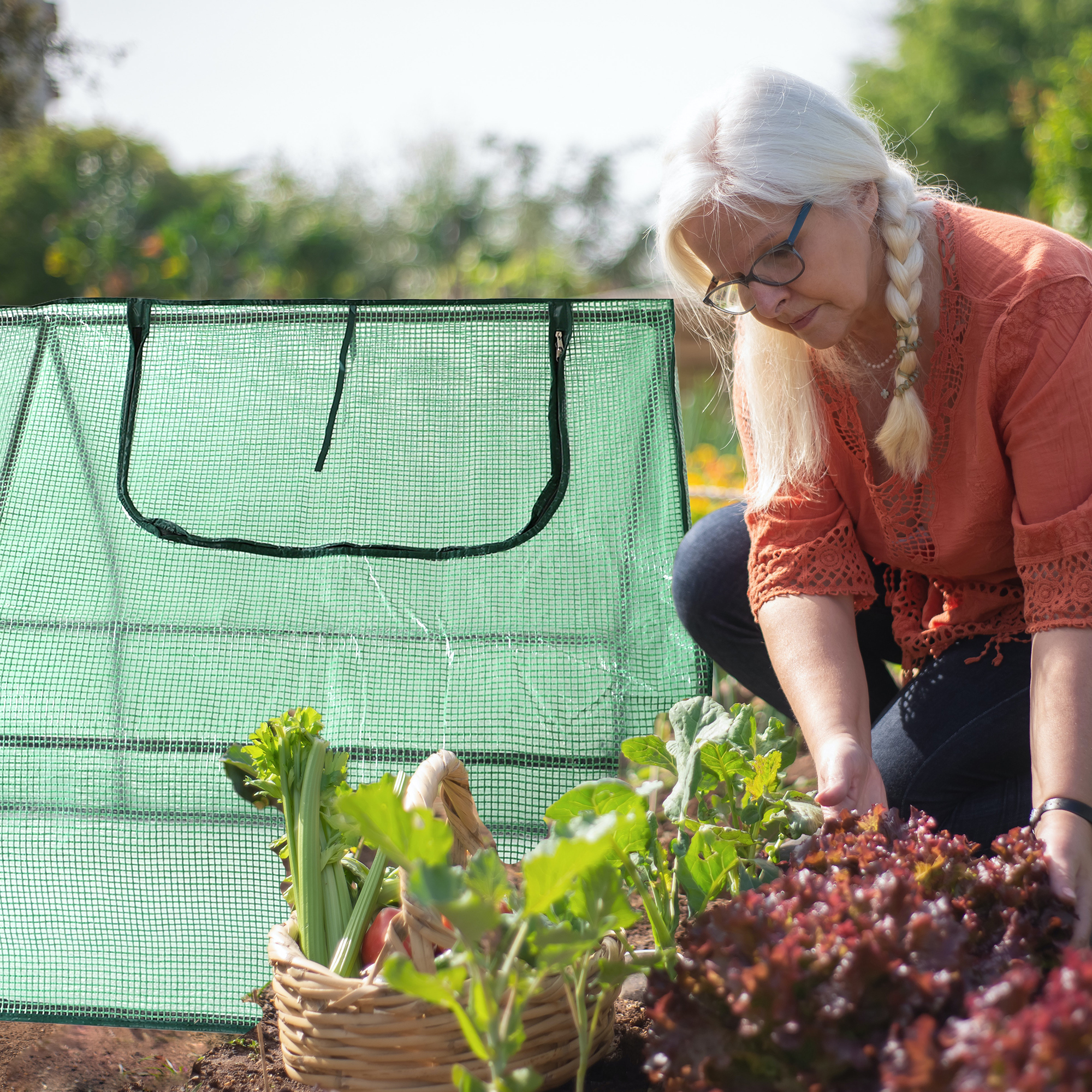 Foliengewächshaus mit 2 Zugriffsfenstern, Tomatenhaus 180 x 90 cm, 90 cm hoch NA177 Foliengewächshaus mit 2 Zugriffsfenstern, Tomatenhaus 180 x 90 cm, 90 cm hoch NA177